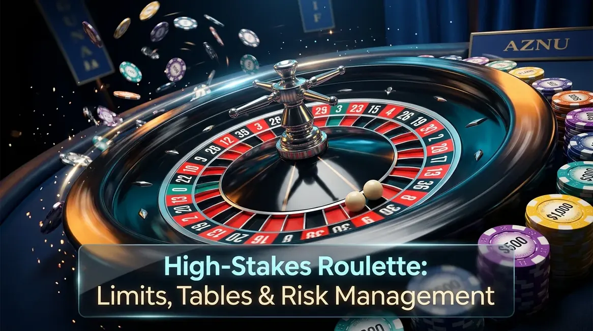 High-Stakes Roulette: Limits, Tables & Risk Management